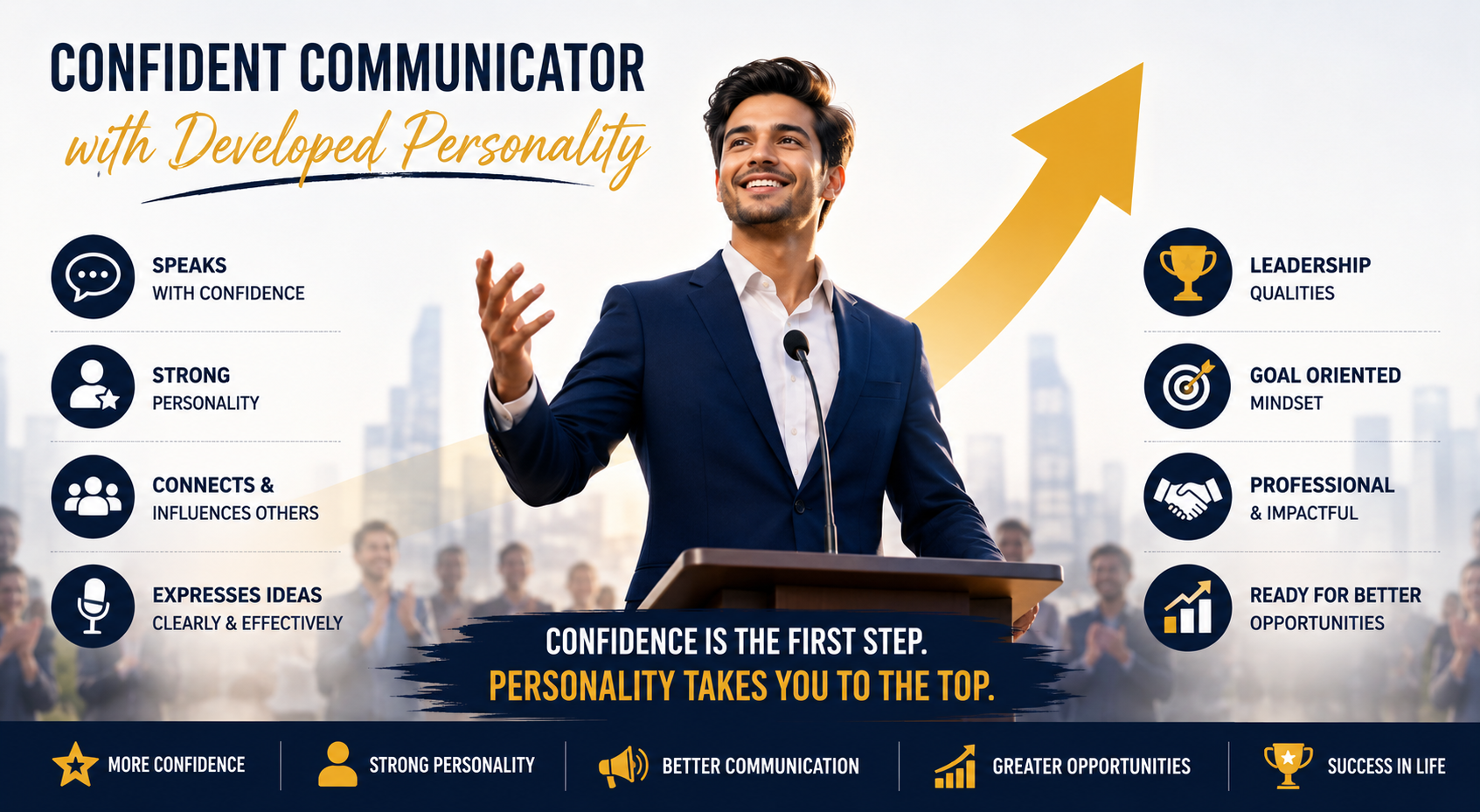 Public Speaking - confident communicator